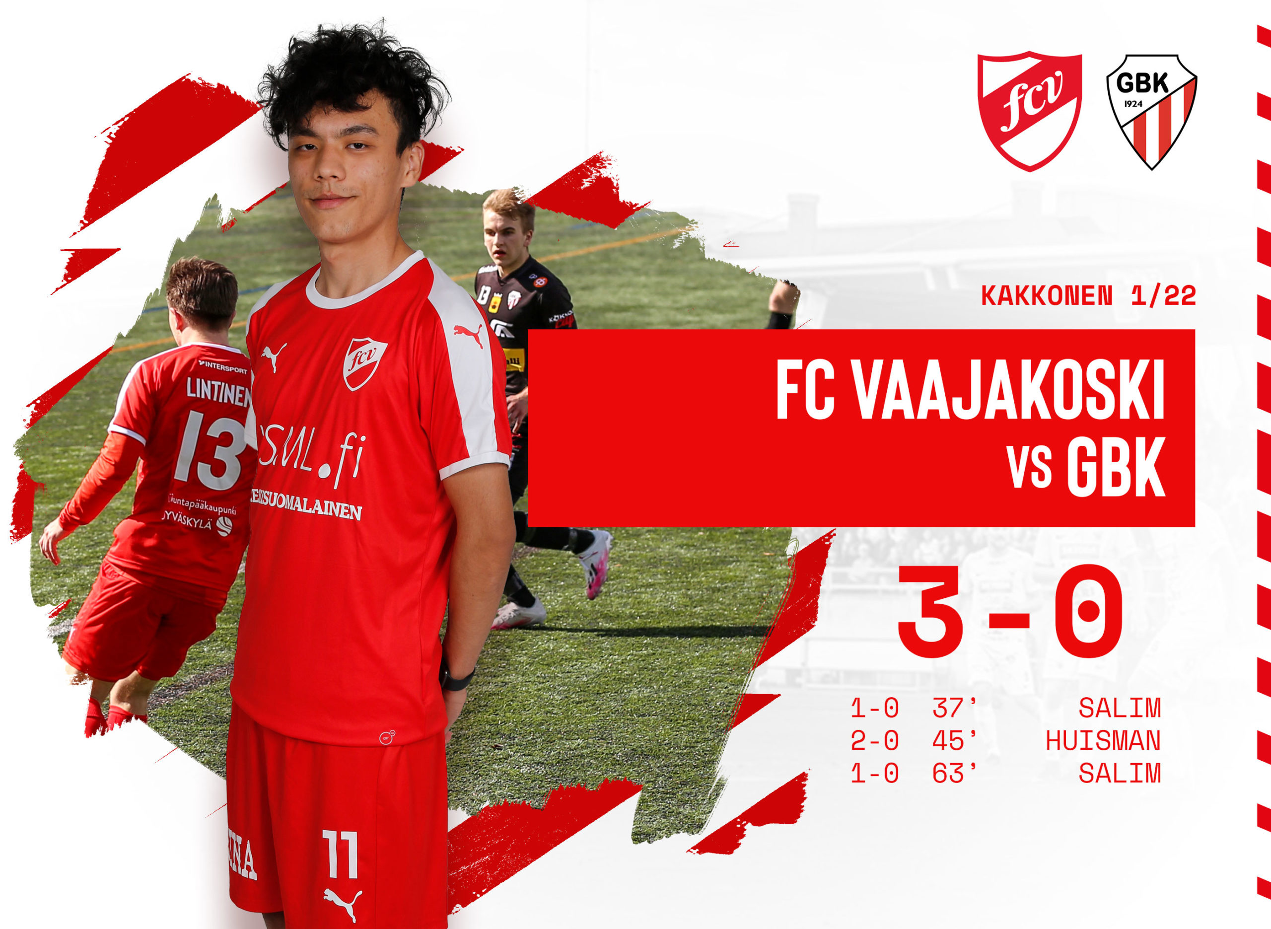 FC Vaajakoski - GBK 3-0