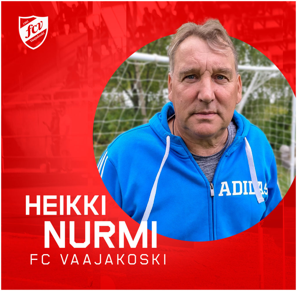 Heikki Nurmi FC Vaajakosken A-junioreiden päävalmentajaksi