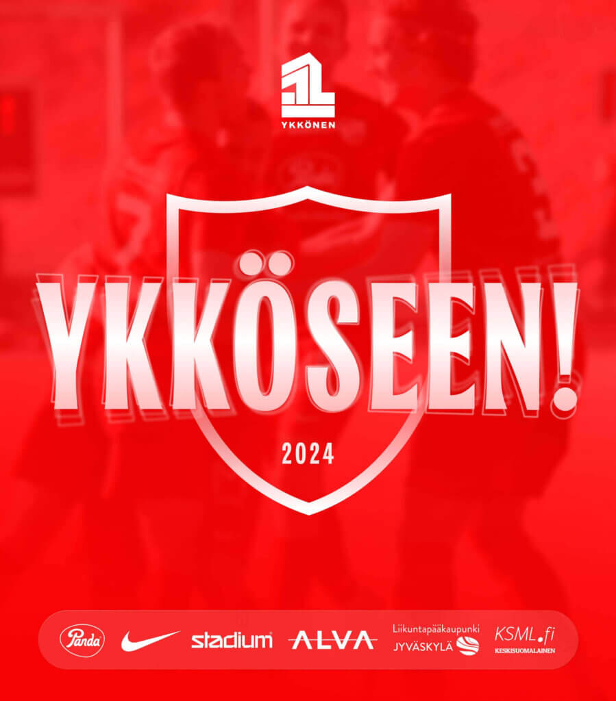 FC Vaajakoski nousee Ykköseen